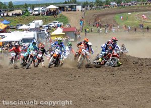 Sport - Motocross - Campionato regionale a Viterbo