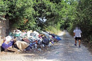 Viterbo - Le discariche di Strada Riello