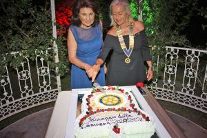 Viterbo - Rotary club - Claudia Testa e Simona Tartaglia