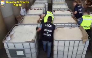 Guardia di finanza - Sequestro record di anfetamine