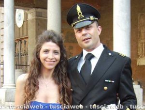 Maurizio Pagliaroli con la moglie