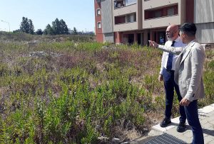 Civitavecchia - Il sindaco Tedesco visita le periferie