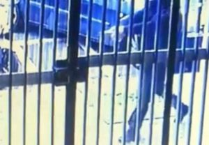 Le immagini del raid riprese dalle telecamere