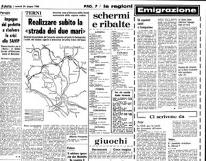 L'articolo dell'Unità del 24 giugno 1966 sulla Trasversale
