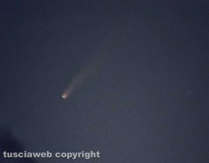 La cometa a Monte Romano