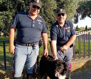 Leo il cane salvato dai poliziotti