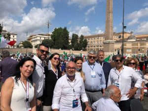 Roma - Una delegazione della Lega di Viterbo a “Insieme per l’Italia del lavoro”.