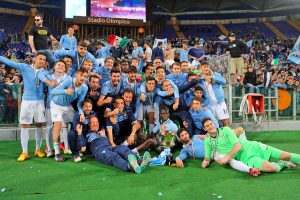Sport - Calcio - Lazio primavera - La vittoria della coppa Italia primavera 2015