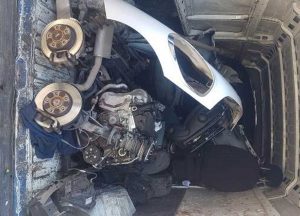 Il motore sequestrato