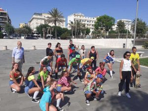 Civitavecchia - Mini Raptor, formazione della Asd Dance Studio