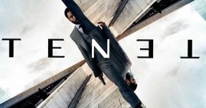 La copertina del film Tenet