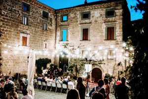Civita di Bagnoregio - Associazione Juppiter durante la 'Notte delle luci' nell'edizione 2019