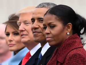 Melania Trump, Donald Trump, Barack Obama, Michelle Obama