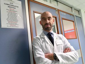 Genova - Matteo Bassetti, direttore della clinica di malattie infettive del San Martino di Genova