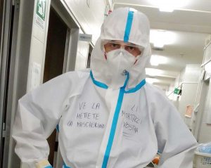 Marco Bellafiore, infermiere al Policlinico Umberto I