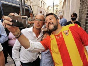 Matteo Salvini a Benevento
