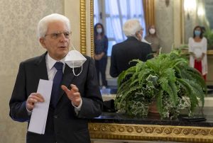 Genova - Mattarella all'inaugurazione del ponte San Giorgio - L'incontro con i familiari delle vittime