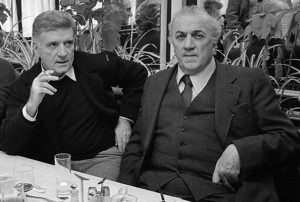 Sergio Zavoli e Federico Fellini