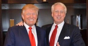 Donald Trump con il fratello Robert