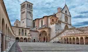 La basilica di San Francesco di Assisi