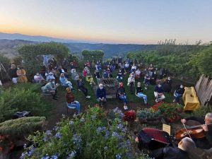 Bagnoregio - Il concerto di Mario Brunello all'alba