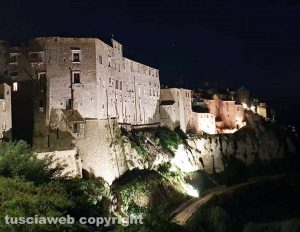 La rupe nord di Farnese