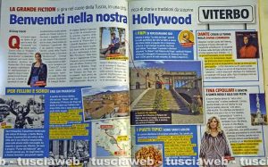 Il servizio di Tv Sorrisi e Canzoni dedicato a Viterbo