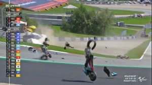 Sport - MotoGp - L'incidente di Spielberg