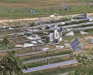 I danni del maltempo nella Tuscia