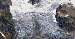 Val d'Aosta, il ghiacciaio di Planpincieux