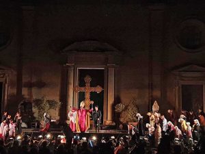 Un momento del Te deum