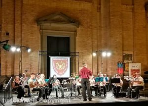 Il concerto della banda a Soriano nel Cimino