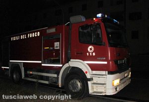 Viterbo - Vigili del fuoco - Immagine di repertorio