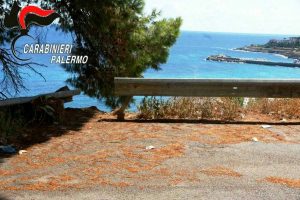 Il punto in cui sarebbe stato gettato il cadavere della donna