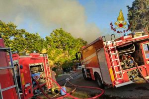 Incendi a Roma