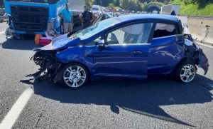 Ponzano Romano - L'incidente sull'A1