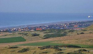 La spiaggia di Sangatte, nei pressi di Calais