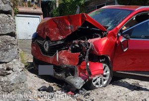 Viterbo - Incidente su strada Madonnina