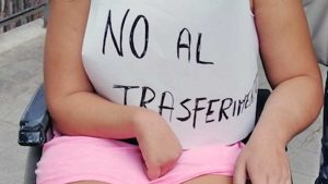 La protesta contro lo spostamento del consultorio Asl di Tarquinia