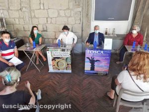 Viterbo - La conferenza stampa di Cavalleria rusticana