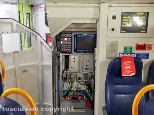 Il treno da Porta Romana a Ostiense fermo