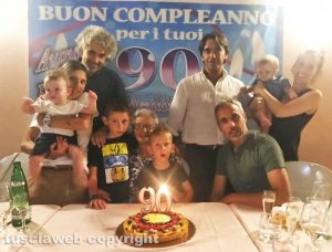 Viterbo - Il compleanno di Venturina Di Marco
