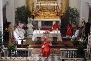 Tuscania - La messa in onore dei santi Veriano, Secondiano e Marcelliano