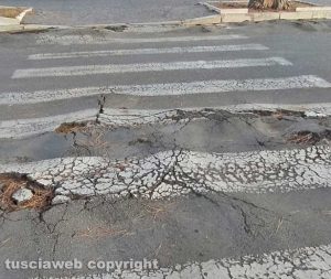 Viterbo - Sacrario - La foto scattata il 10 luglio da Alessandra Modeo