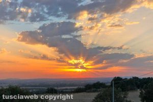 Un tramonto