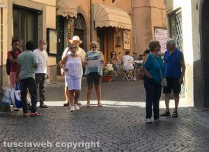 Viterbo - Caldo in città
