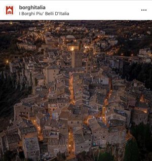 Vitorchiano - La foto dichiarata vincitrice sul profilo Instagram di Borghi d'Italia