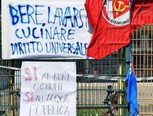 Roma - Rifondazione comunista Lazio sull'Acqua pubblica