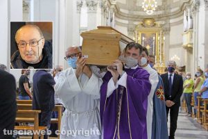 Viterbo - I funerali di padre Mario Mattei
