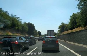 Fila in autostrada - Immagine di repertorio